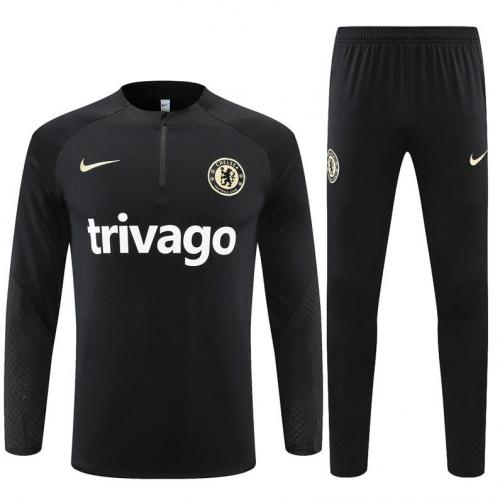 Sudadera Entrenamiento FC Chelsea Negro 22 23 Nino Baratas